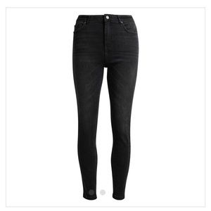 Primark Black high waist skinny jeans